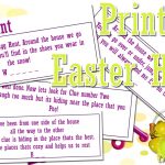 This Is Me Sarah Mum Of 3: Fun Easter Egg Hunt   Print Out!   Easter Scavenger Hunt Riddles Free Printable