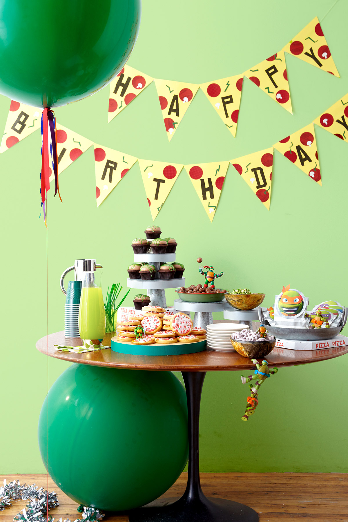 Throw A Ninja Turtles Birthday Party! | Nickelodeon Parents - Free Printable Ninja Turtle Birthday Banner