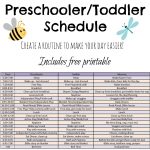 Toddler And Preschooler Daily Schedule   Tales Of Beauty For Ashes   Free Printable Picture Schedule For Preschool