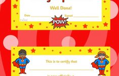 Toilet And Potty Superhero Certificate. Free Printables. | Todds - Free Printable Superhero Certificates