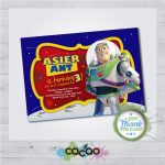 Toy Story Buzz Lightyear Invitation Toy Story Buzz Lightyear | Etsy   Toy Story Birthday Card Printable Free