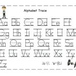 Tracing Alphabet Letters Printable Printable Tracing Letter Free   Free Printable Alphabet Letters Upper And Lower Case