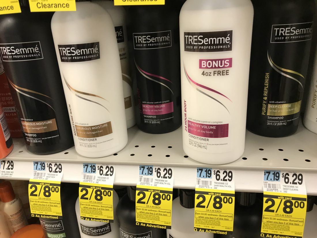 Tresemme Shampoo Or Conditioner Only $1.00 At Rite Aid (After - Free Printable Tresemme Coupons