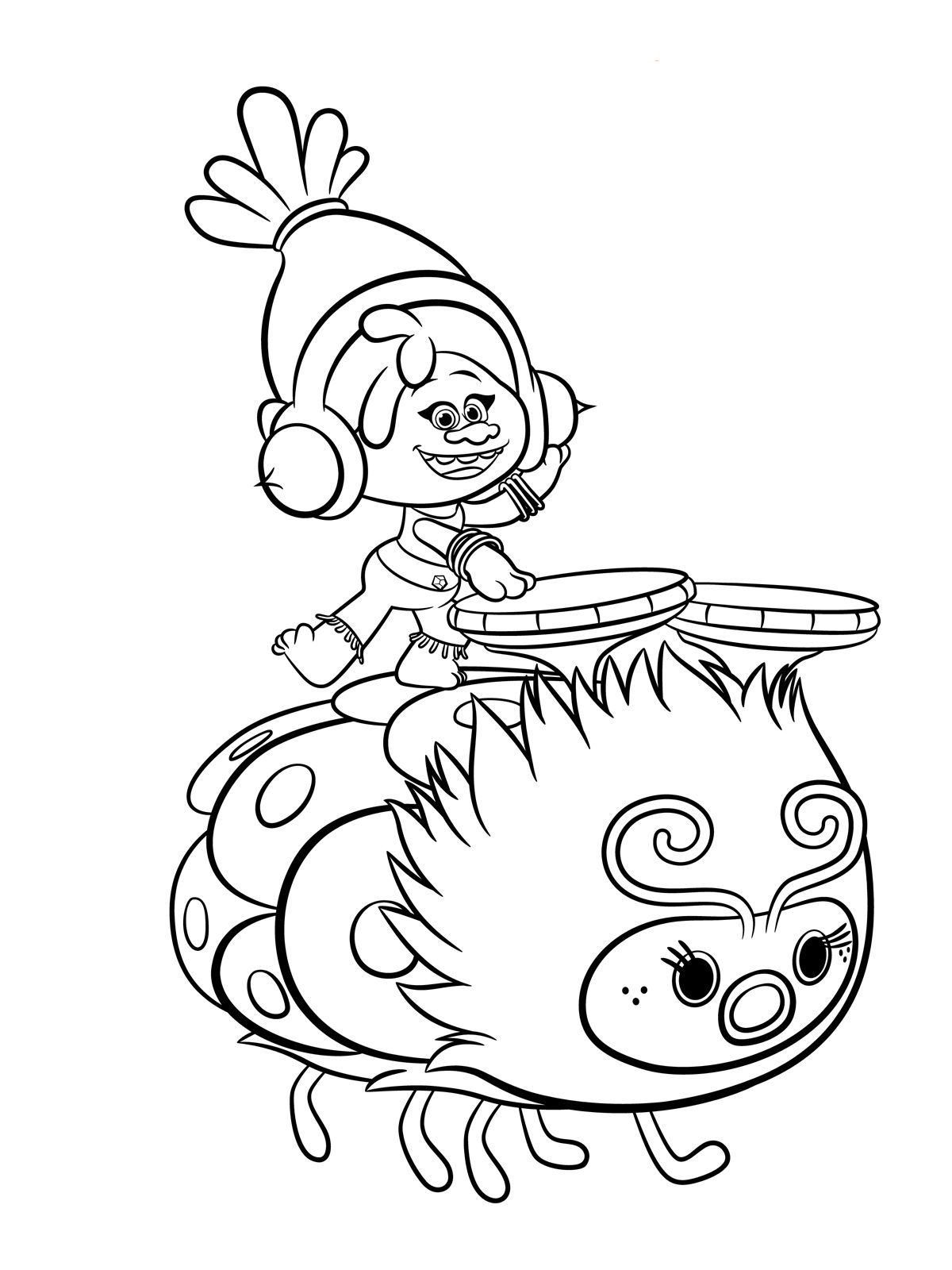 Trolls Coloring Pages To Download And Print For Free | Coloring The - Free Printable Troll Coloring Pages
