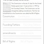 U.s. Constitution   Informational Text, Primary Source, And | Free   Free Printable Us Constitution Worksheets