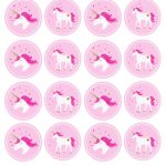 Unicorn Stickers & Cupcake Toppers | Party: Unicorn | Pinterest   Free Printable Unicorn Cupcake Toppers