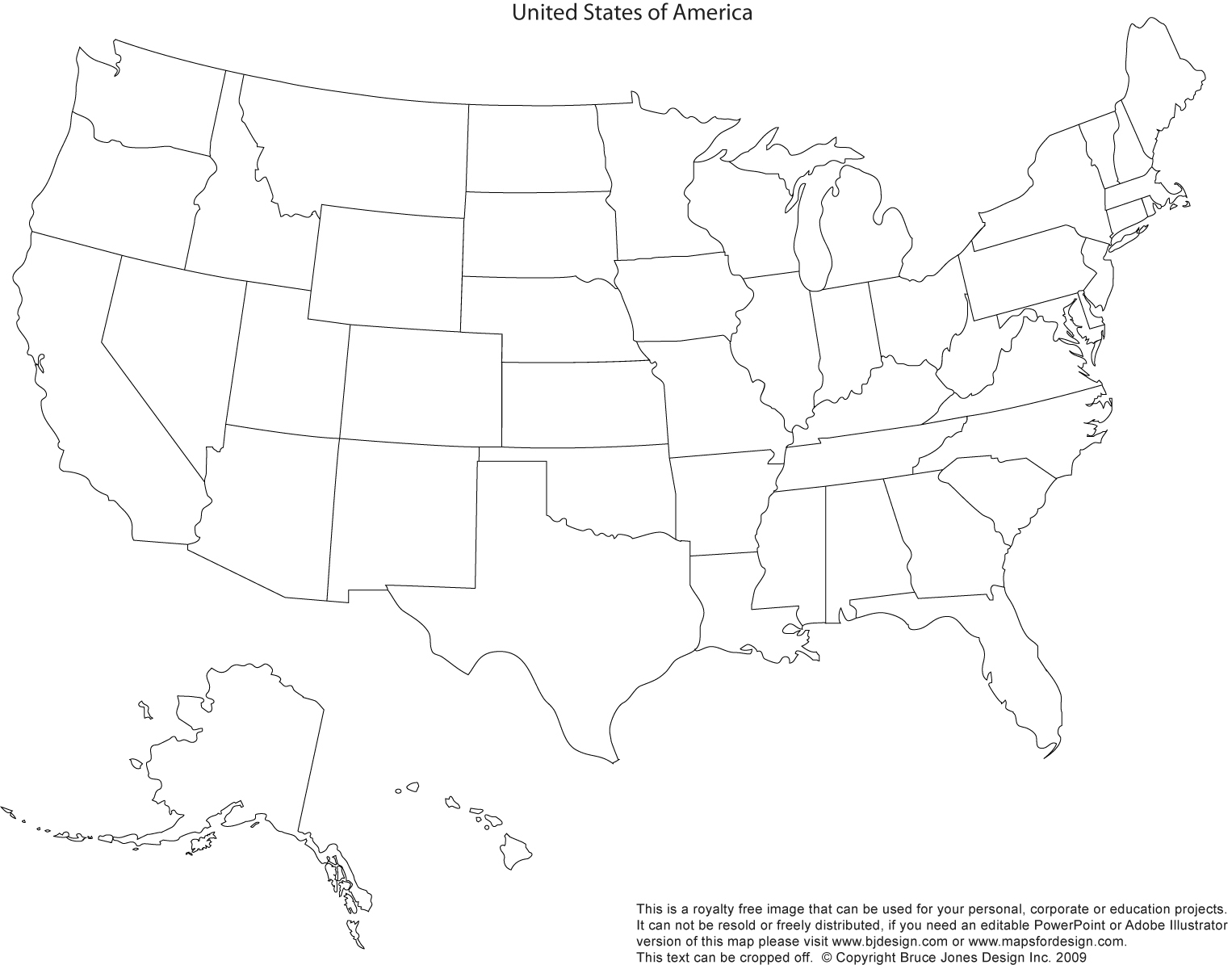 Free Printable State Maps