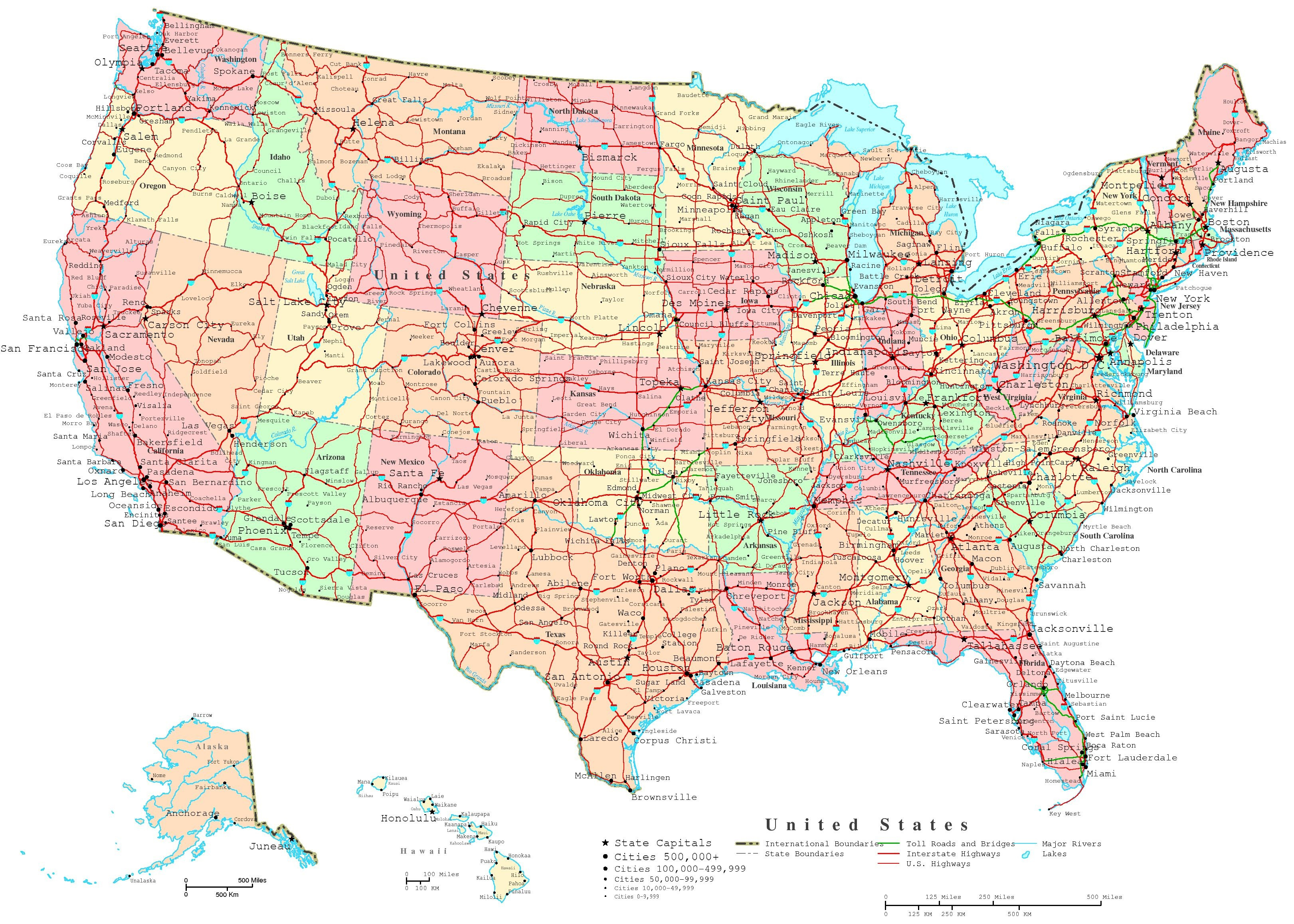 Usa 081919 Free Printable Usa Map With States 2 - Free Printable Usa Map