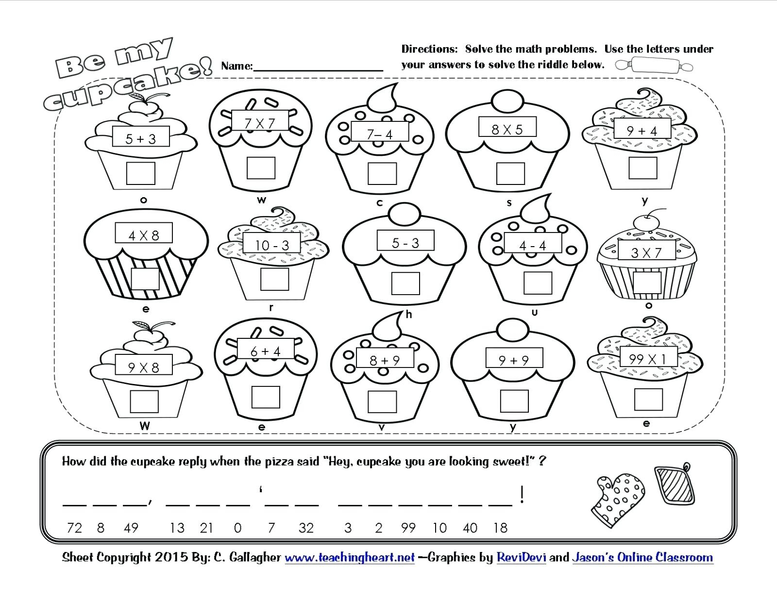 Valentine Kindergarten Worksheets – Thenineties.club - Free Printable Valentine Math Worksheets