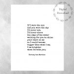 Valentines Day Gift For Him Or Her   Boyfriend Anniversary Gifts   Free Printable Love Poems For Him