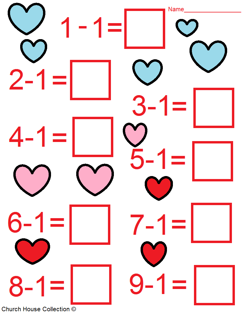 Valentine&amp;#039;s Day Math Worksheets For Kids - Free Printable Valentine Math Worksheets