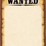 Wanted Poster Template – Google Search | Ddd2016 | Pinterest Free   Wanted Poster Printable Free