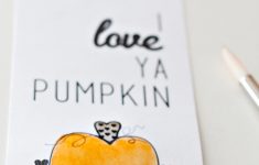 Watercolor-Pumpkin-Gift-Tags - Free Printable Pumpkin Gift Tags