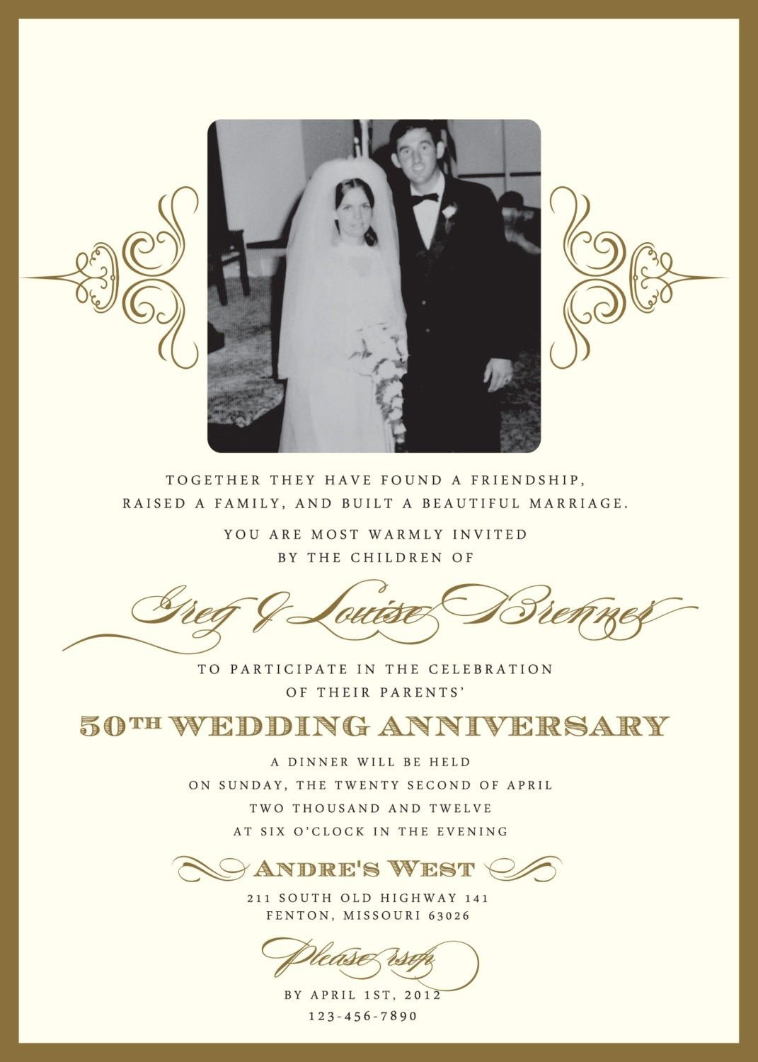 Wedding Anniversary Invitations- What You Should Do To Find Out - Free Printable 60Th Wedding Anniversary Invitations