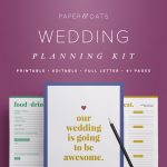 Wedding Planner Book Sample – Free Wedding Template   Free Printable Wedding Organizer Templates