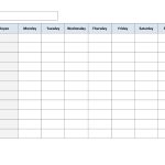 Weekly Employee Work Schedule Template. Free Blank Schedule.pdf   Free Printable Weekly Work Schedule