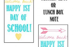 Welcome Back! First Day Of School Gift Tag Free Printable - Free Printable Toe Tags