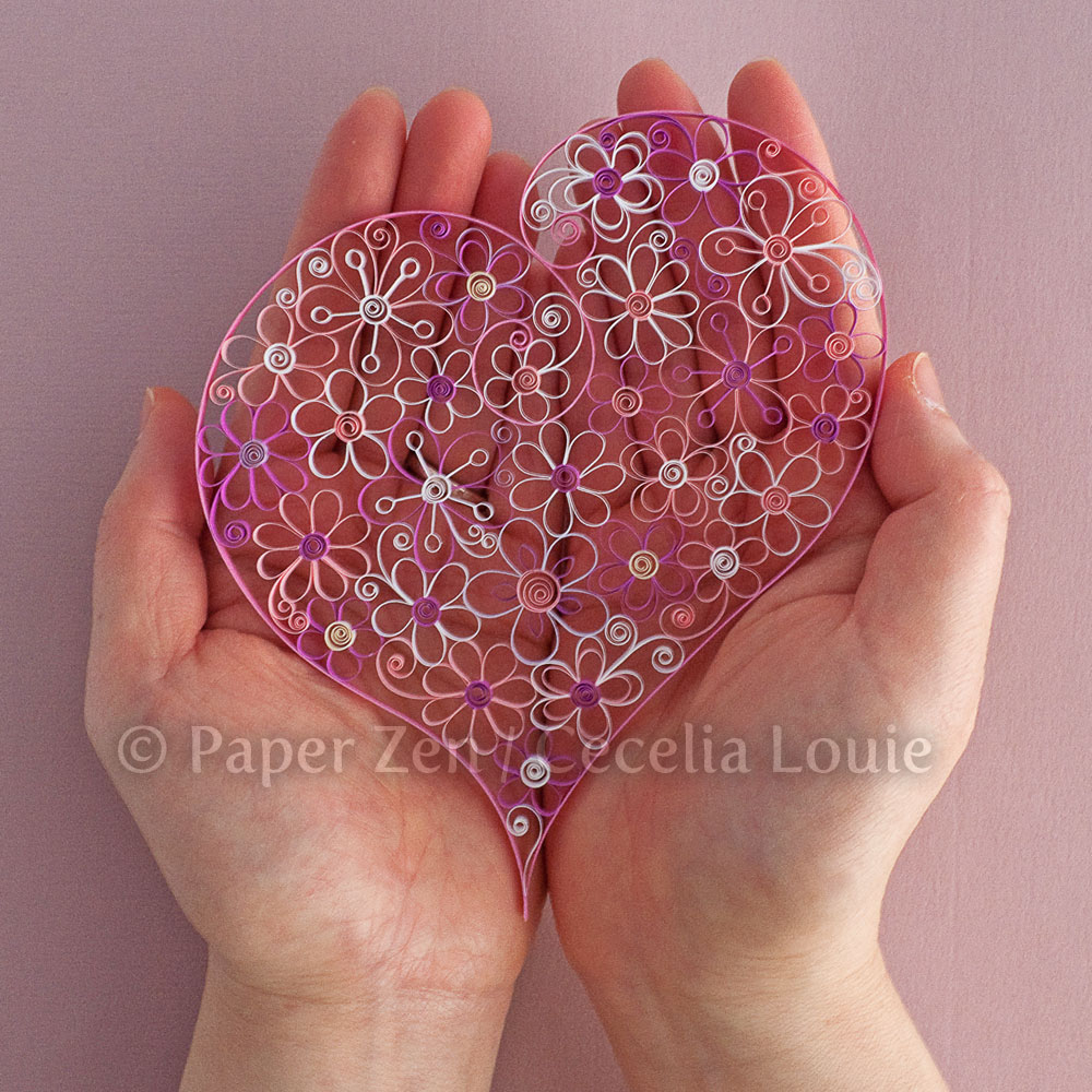 Welcome To Paper Zen ~ Cecelia Louie: Quilling Flower Pattern Update - Free Printable Quilling Patterns Designs