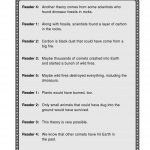 Where Did The Dinosaurs Go? Reader's Theater Script And Lesson   Free Printable Readers Theater Scripts 3Rd Grade