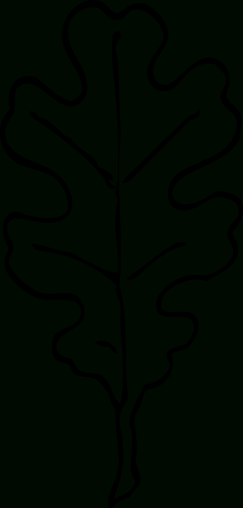 White Oak Leaf Outline | Carved Stamp Idea | Pinterest | Leaf - Free Printable Oak Leaf Patterns
