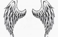 Wings Tattoo Stencilsangel Wings Free Tattoo Stencil - Angel Wings - Free Tattoo Stencils Printable