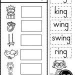 Word Family Ing Phonics Practice Printables Kindergarten Tales Pre   Free Printable Rhyming Activities For Kindergarten