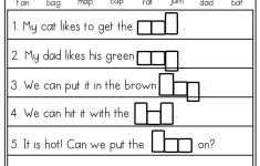 Word Family Worksheets Kindergarten To Free - Math Worksheet For Kids - Free Printable Word Family Worksheets For Kindergarten