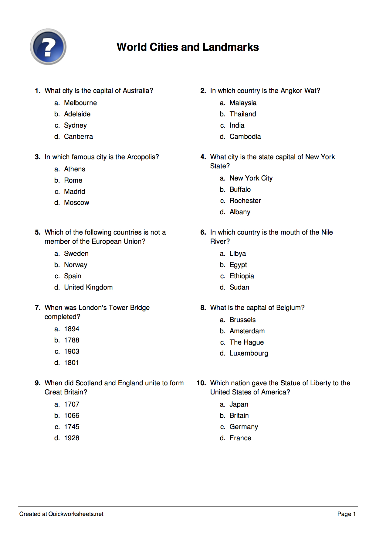 Word Scramble, Wordsearch, Crossword, Matching Pairs And Other - Free Printable Test Maker For Teachers