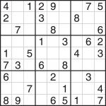 Worksheet : Easy Sudoku Puzzles Printable Flvipymy Screenshoot On   Free Printable Sudoku 4 Per Page