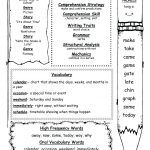 Worksheets For 1St Graders Reading First Grade Wonders Unit Three   Free Printable Worksheets For 1St Grade