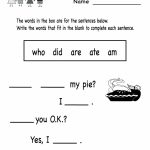 Worksheets Pages : Fabulous Printable English Worksheets For Kids   Free Printable Ela Worksheets