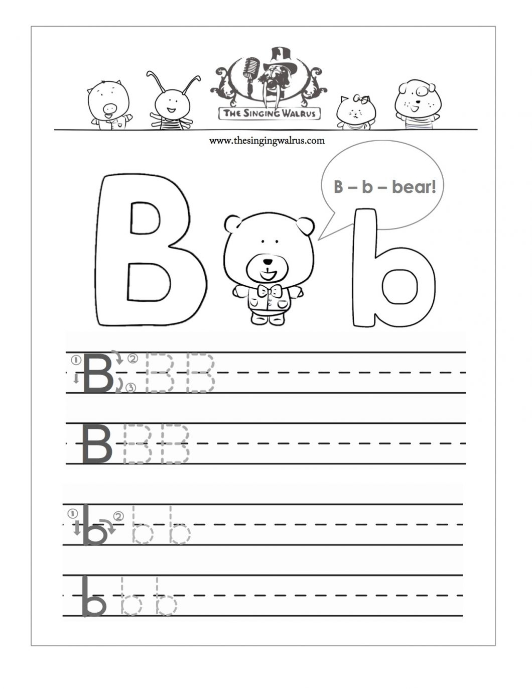 Writing Pages For Preschoolers – With Printable Cursive Handwriting - Free Printable Letter Writing Worksheets