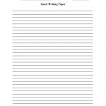 Writing Worksheets | Lined Writing Paper Worksheets   Free Printable Lined Handwriting Paper