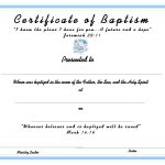 Www.certificatetemplate Baptism Certificate For Your Kids   Free Online Printable Baptism Certificates