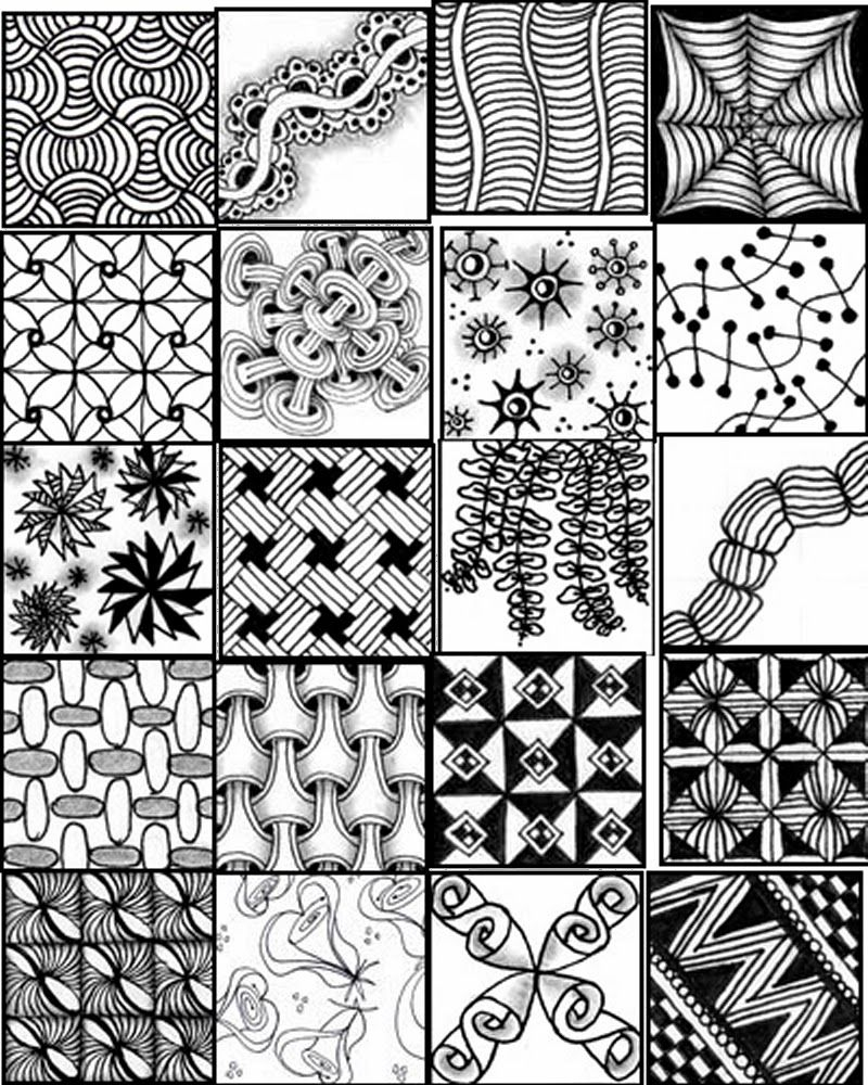 Zentangles Patterns Free Printables |  Printable Sheets To Serve - Free Printable Zentangle Templates